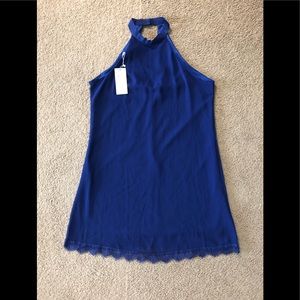 🎷Sherosa Chic lace Dress Sz L💎💎Halterneck💎